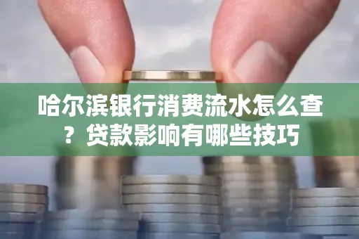 哈尔滨银行消费流水怎么查?贷款影响有哪些技巧